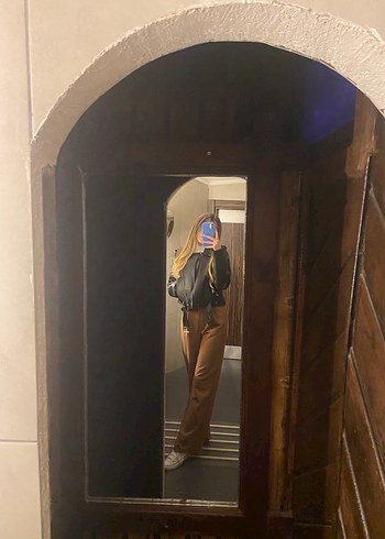 Kahve Regular Fit Kadın Kumaş Pantolon - Görsel 3