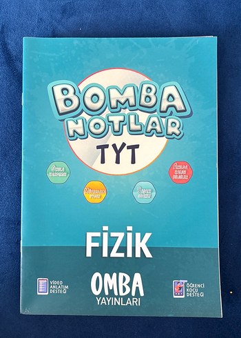 Bomba Notlar TYT Fizik Soru Kitapları - Görsel 2