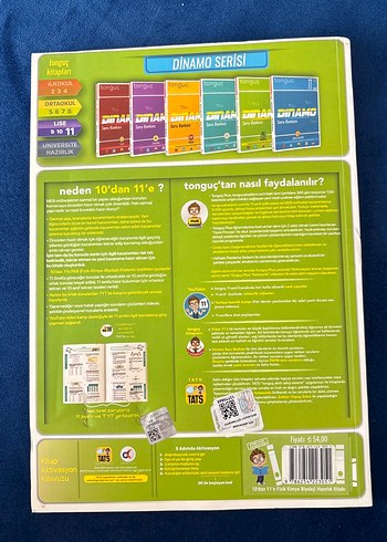 10'dan 11'e Fizik, Kimya, Biyoloji Hazırlık Kitabı - Görsel 2