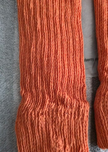 Renkli Turuncu Tozluk - Görsel 3