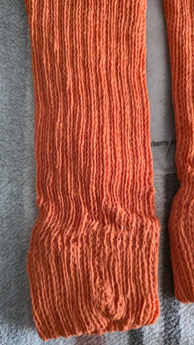 Renkli Turuncu Tozluk - Görsel 3