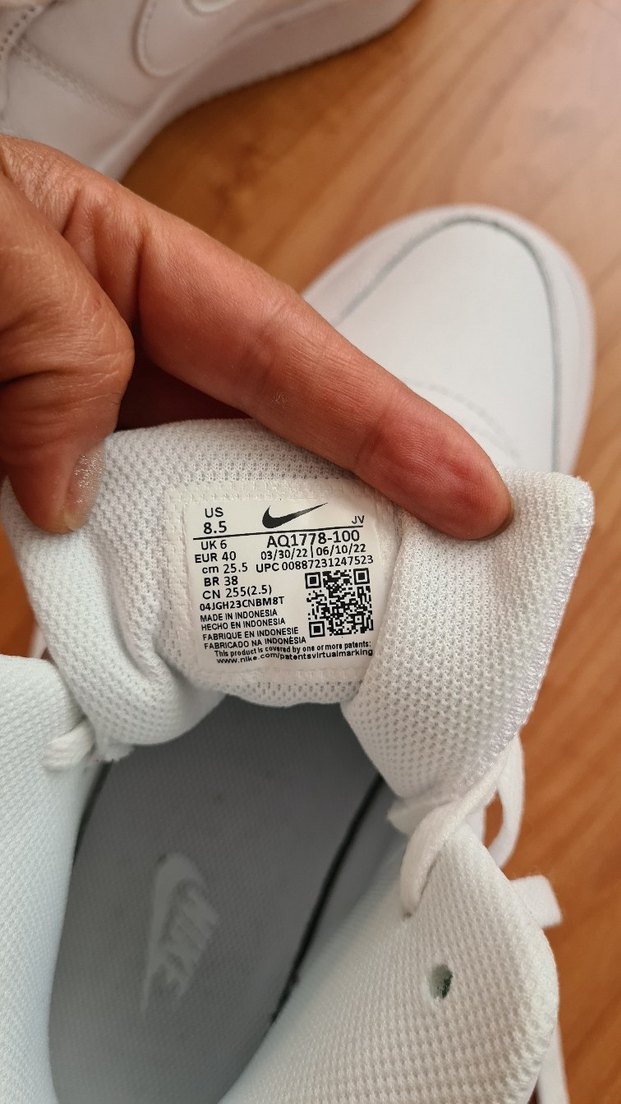 Nike Beyaz Kadın Spor Ayakkabı - Görsel 3