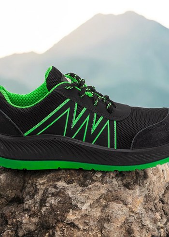 Yeşil Bağcıklı Erkek Outdoor Spor Ayakkabı - Görsel 3