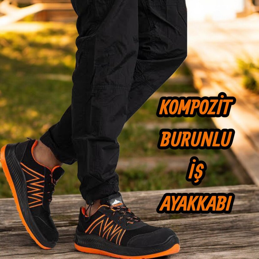 Yeşil Bağcıklı Erkek Outdoor Spor Ayakkabı - Görsel 2