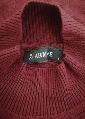 ARMİNE BORDO Elbise tunik - Görsel 4