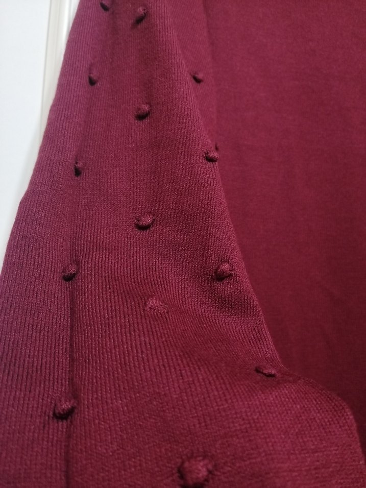 ARMİNE BORDO Elbise tunik - Görsel 5