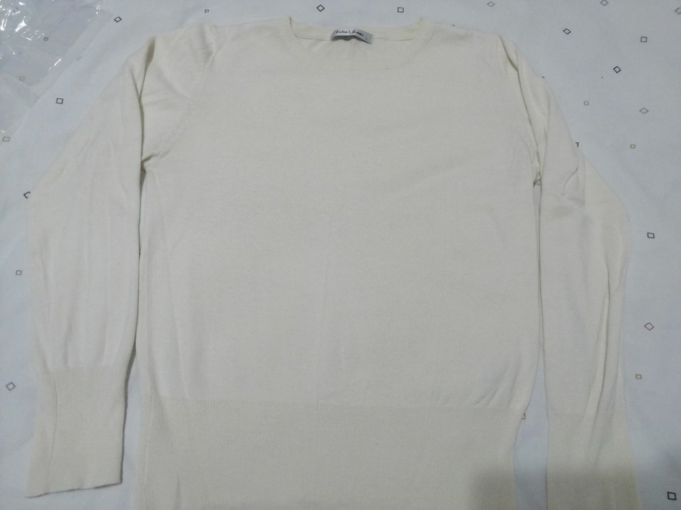 Colin's Jeans ekru Pamuklu Triko Kazak - Görsel 2