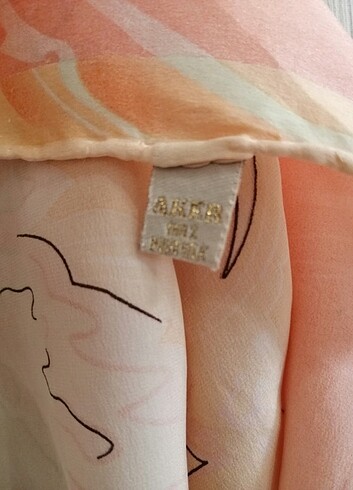 Aker sura ipek eşarp  - Görsel 6