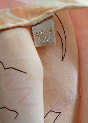 Aker sura ipek eşarp  - Görsel 7