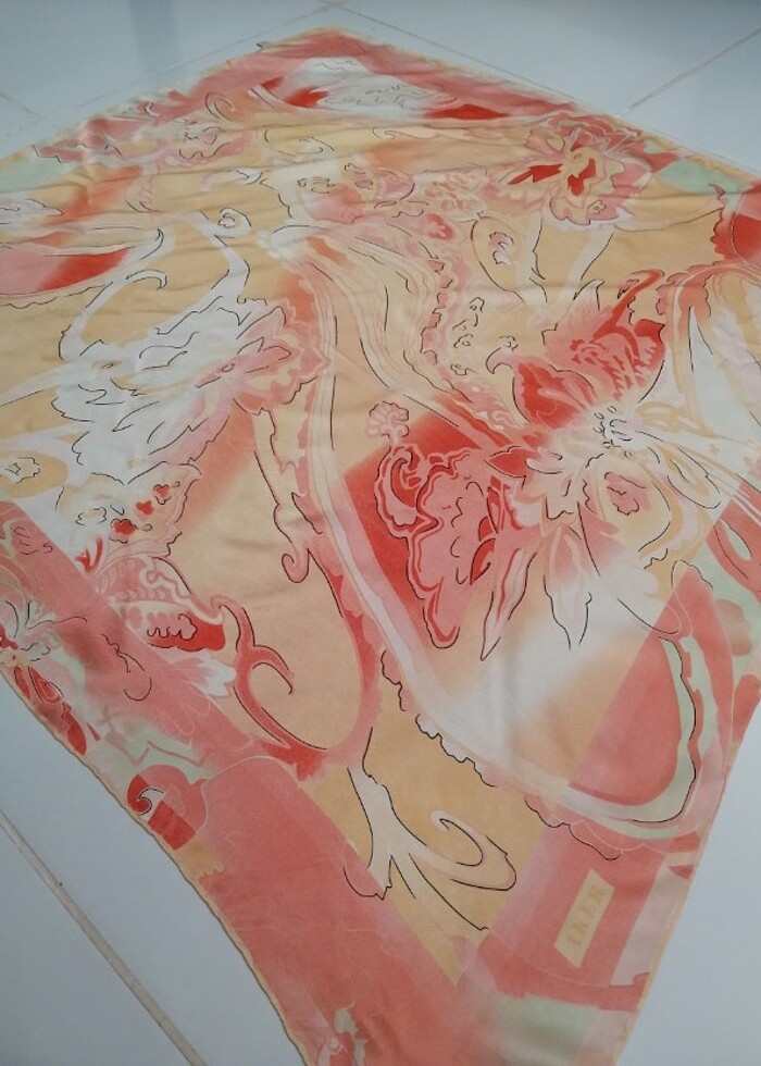 Aker sura ipek eşarp  - Görsel 4