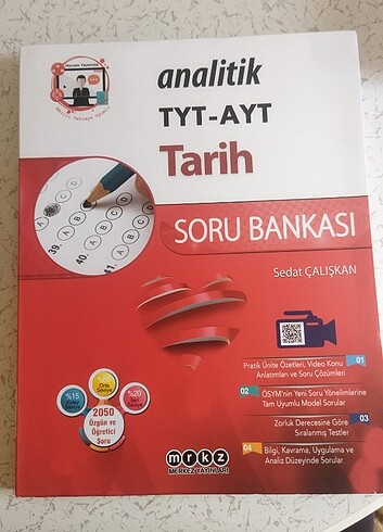 merkez yayınları tyt ayt tarih soru bankası