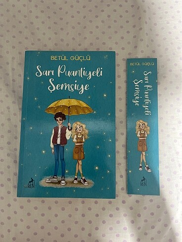 Sarı Puantiyeli Şemsiye Betül Güçlü