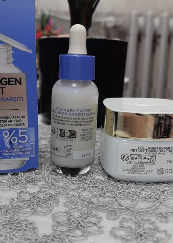 Loreal paris collagen expert yaşlanma karıştı set - Görsel 5