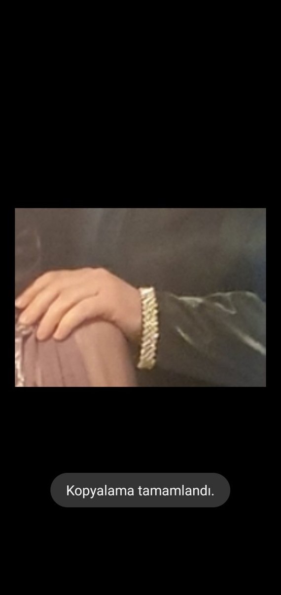 Uzun Kesim Koyu Yeşil Drapeli Kadın Abiye - Görsel 3