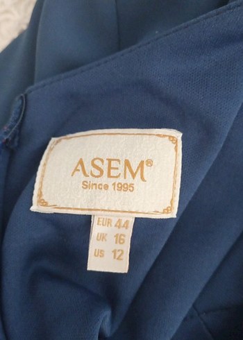 Uzun Lacivert Drapeli Kadın Abiye Elbise - Görsel 6