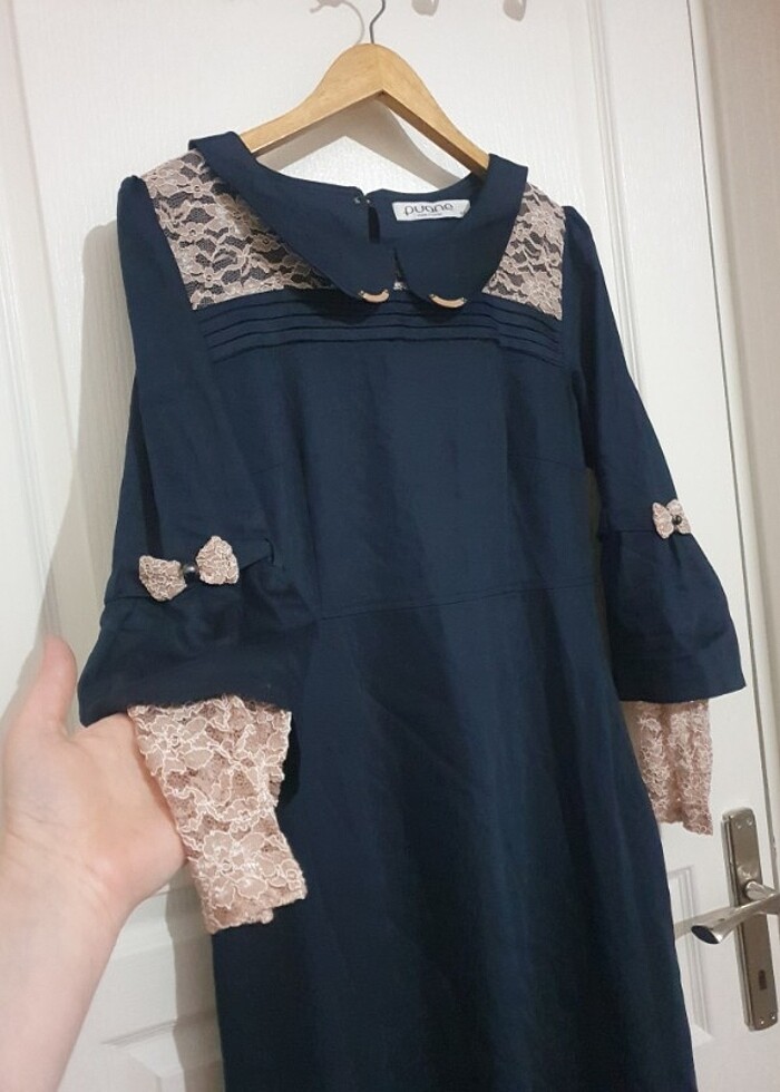 Tesettür abiye elbise - Görsel 4