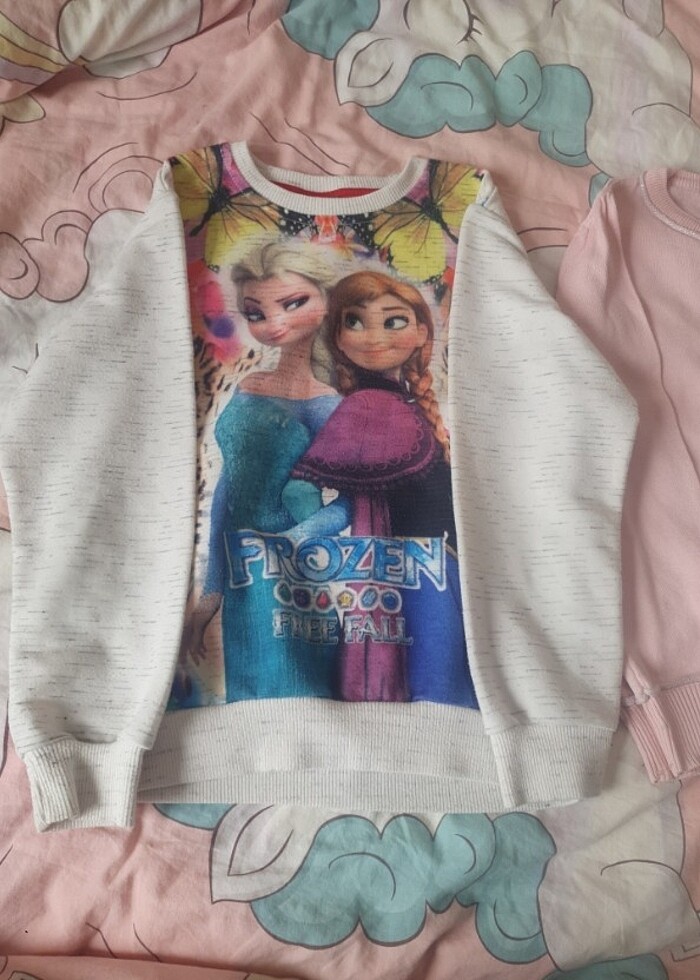 3 adet kız çocuk kazak  - Görsel 2