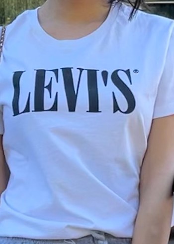 Levis Levi S Beyaz Logo Tisort