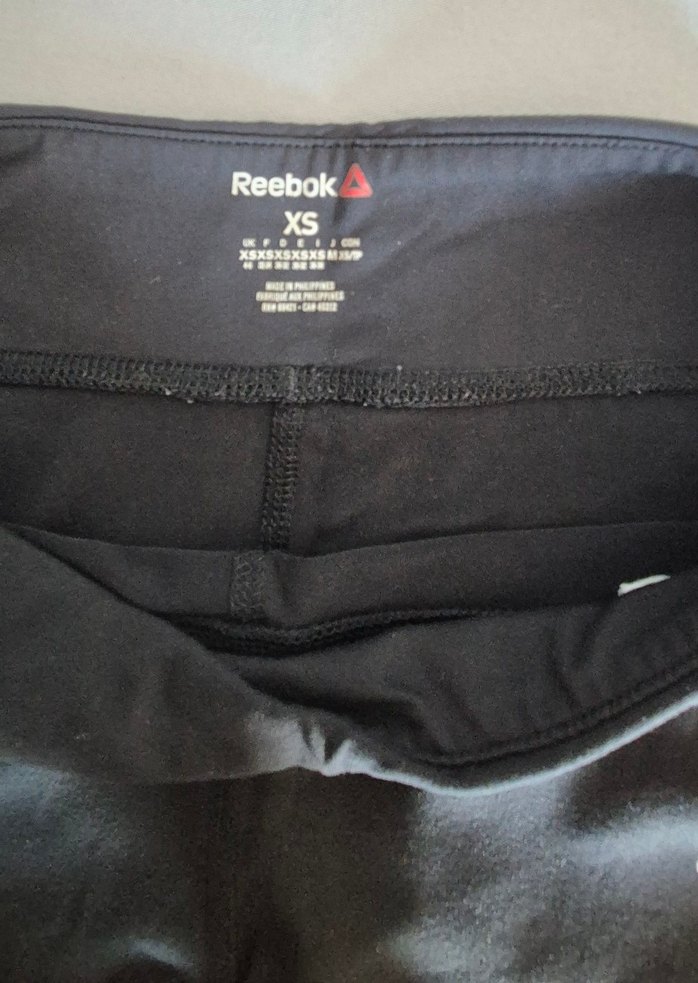 Reebok Siyah Mini Spor şortu - Görsel 3