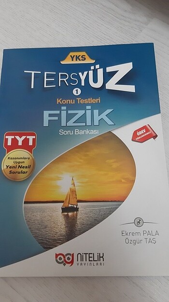 Nitelik Yayınları TYT Ters Yüz Fizik Konu Testleri ve Tekrar Tes