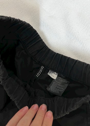 H&M Siyah Kadın H&M marka kargo Pantolon Rahat Kesim