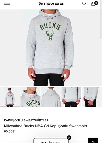 orijinal nba sweatshirt - Görsel 5