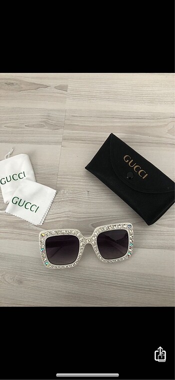 Gucci Gucci beyaz gözlük orijinal