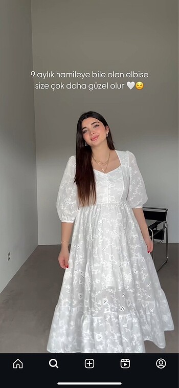 Beyaz elbise