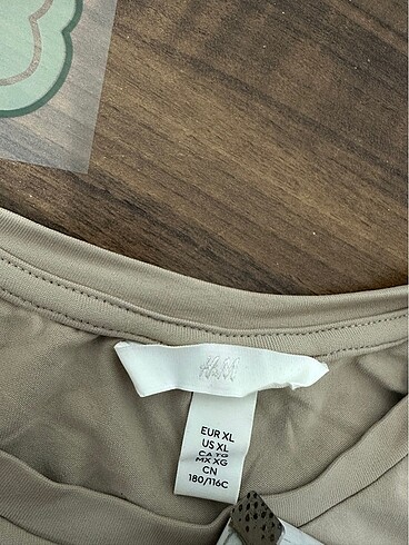 xl Beden camel Renk H&M BLUZ