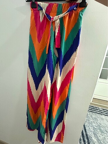 xl Beden Yazlık ipek kumaş pantolon