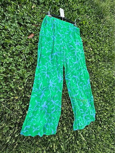 Vintage Love İpek krep pantolon