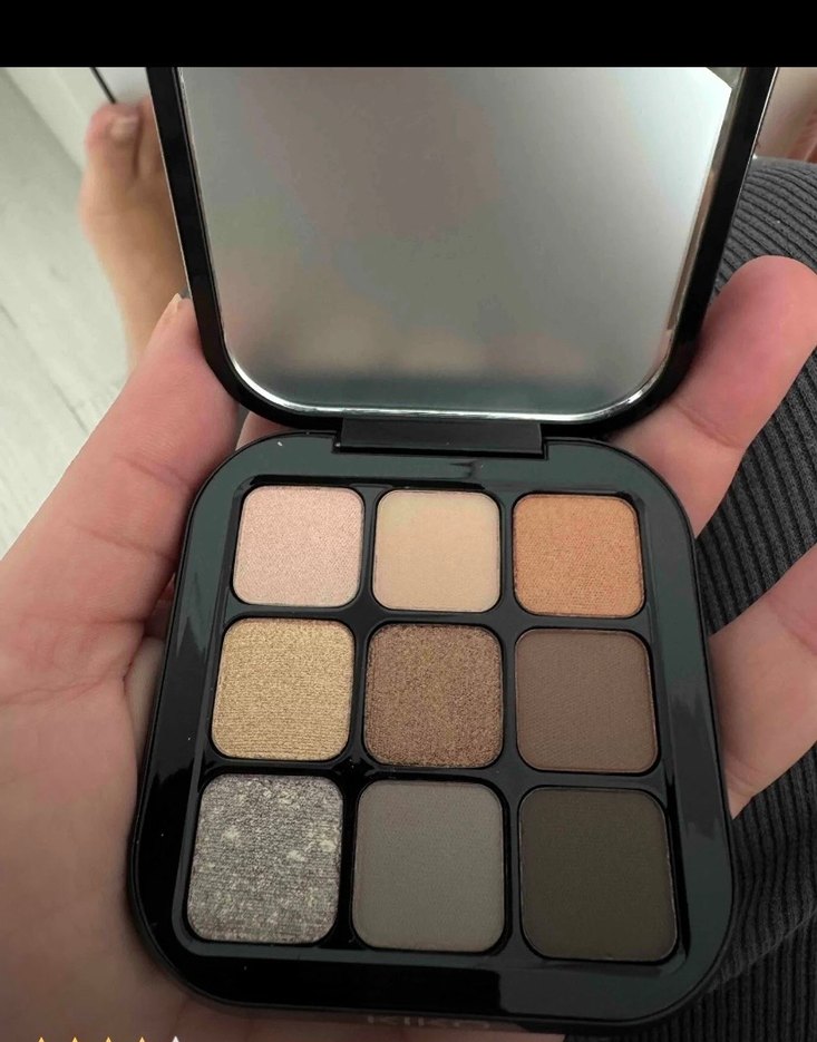 Kiko far paleti hiç kullanılmadı sıfır yüksek pigmentli tozutmaz - Görsel 2
