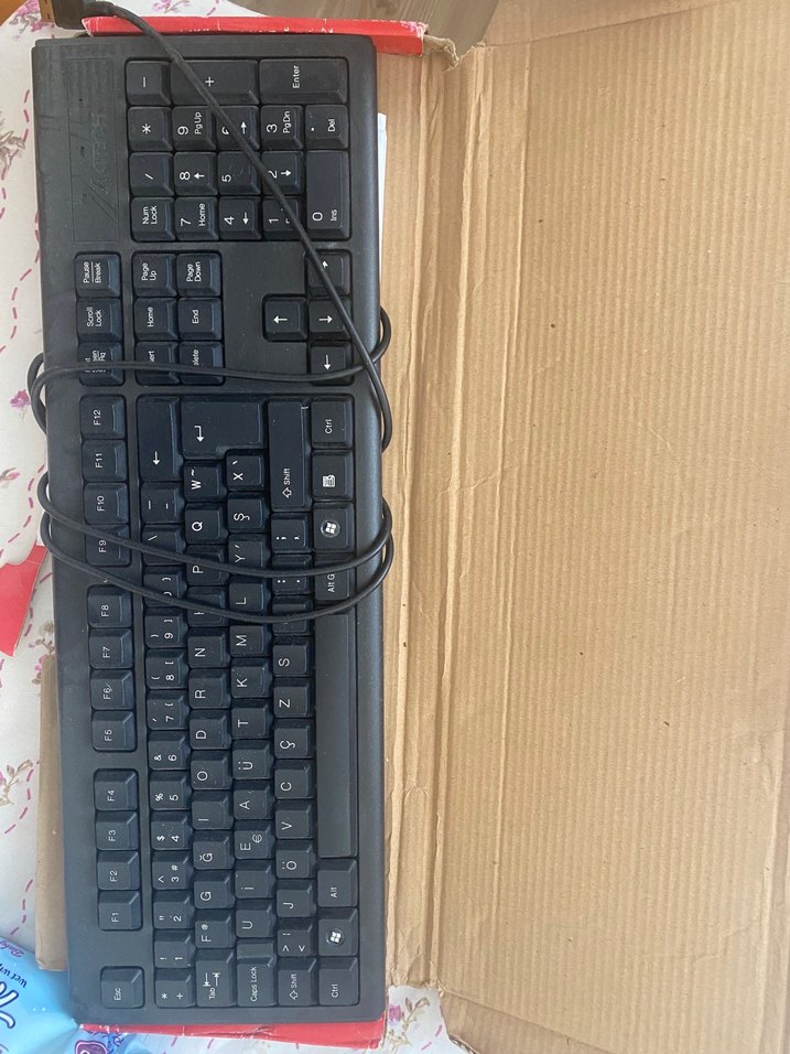 Kablolu Siyah F Türkçe Klavye - Görsel 2