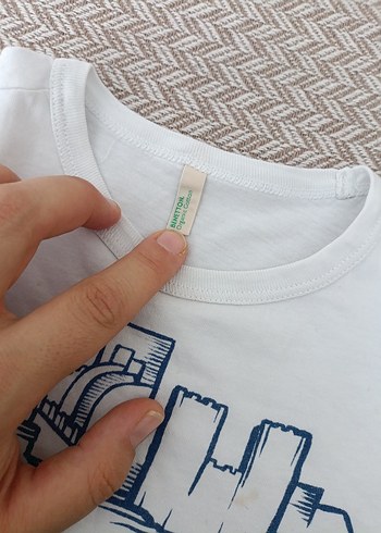 Diğer Baskılı Beyaz Erkek Çocuk Kısa Kollu Tişört