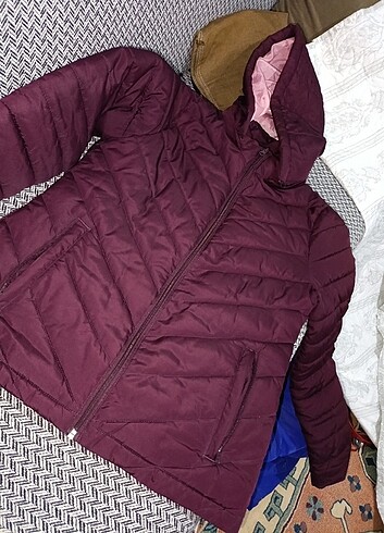 m Beden bordo Renk Colin's marka yağmurluk