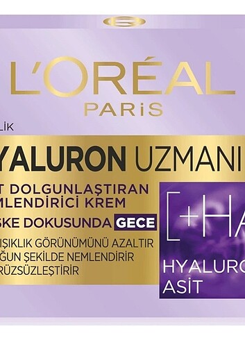 Beden Loreal Paris Hyaluron Uzmanı Gündüz