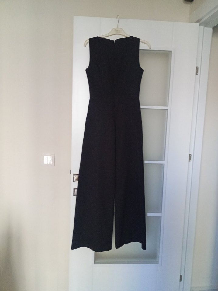 Siyah Kadın Tulum - Görsel 5