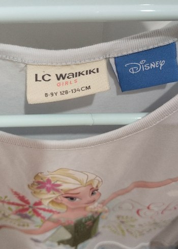 LC Waikiki Kız Çocuk Gri Uzun Kollu Pilili Elbise