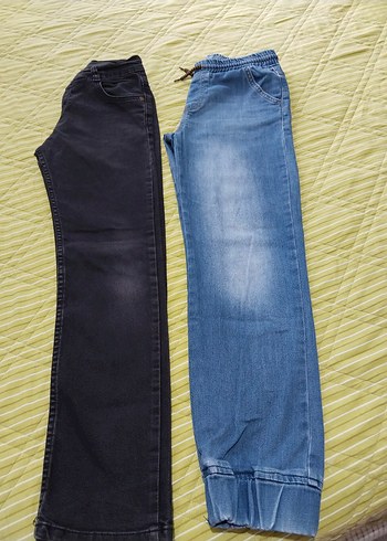 Erkek Çocuk Geniş Kesim Elastik Kot Pantolon