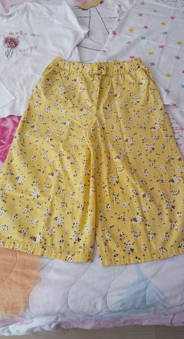 Kız Çocuk( pantolon 6 7 yaş)7 8 yaş aralığı kapri ve tsort - Görsel 2