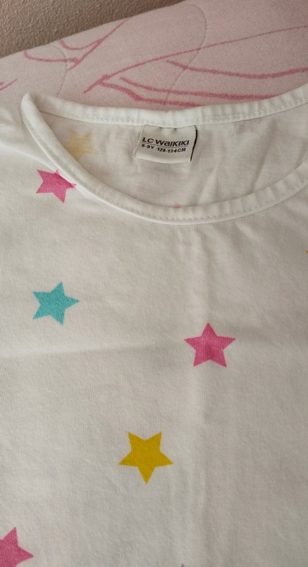 Kız Çocuk( pantolon 6 7 yaş)7 8 yaş aralığı kapri ve tsort - Görsel 4