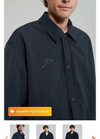 Mavi Erkek Oversize Kolej Ceket