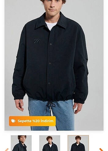 Mavi Jeans Mavi Erkek Oversize Kolej Ceket