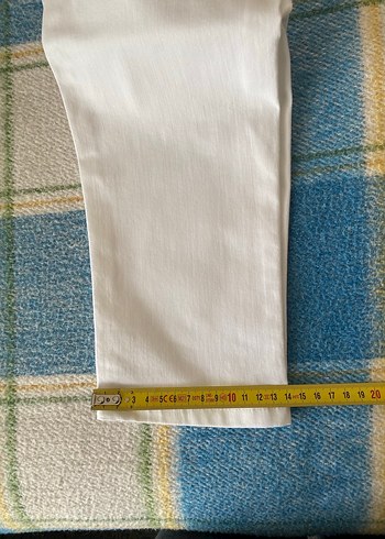 Beyaz Erkek Çocuk Denim Pantolon - Görsel 7