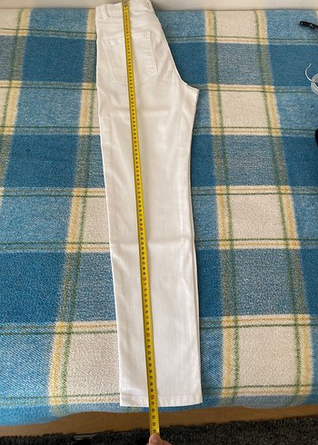 Beyaz Erkek Çocuk Denim Pantolon - Görsel 6