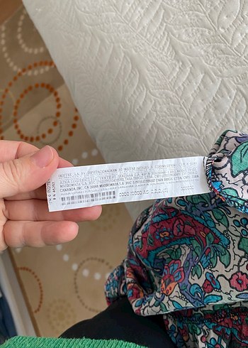 Çiçek Desenli Bohem Mini Elbise - Görsel 4