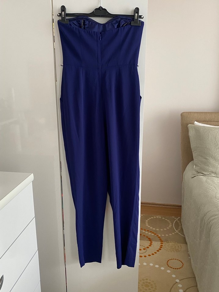 İndigo mavi tulum - Görsel 3