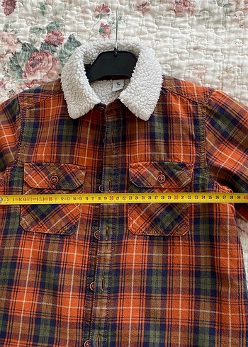 Erkek Çocuk  Ekose Gömlek ceket - Görsel 3