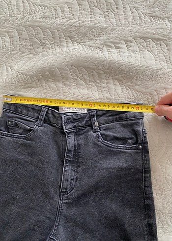 Gri  Kadın Skinny Jean - Görsel 3