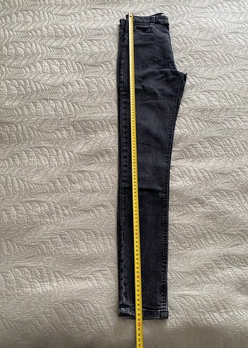 Gri  Kadın Skinny Jean - Görsel 4